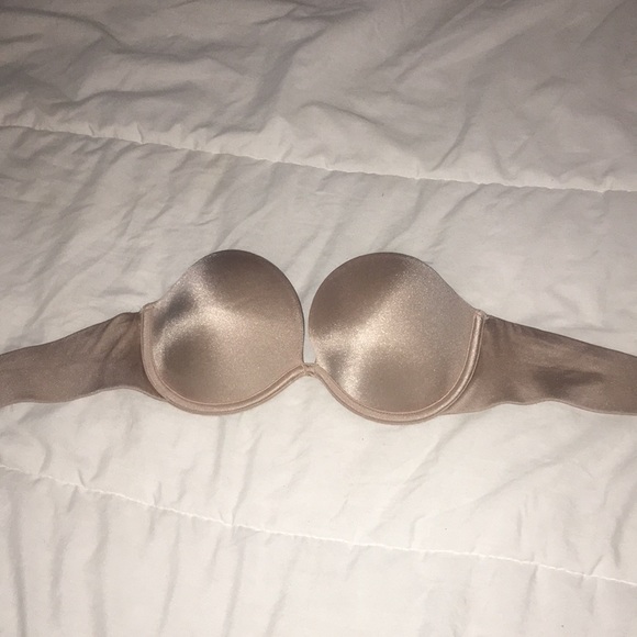 32 C Nude Strapless Bra - Picture 1 of 3